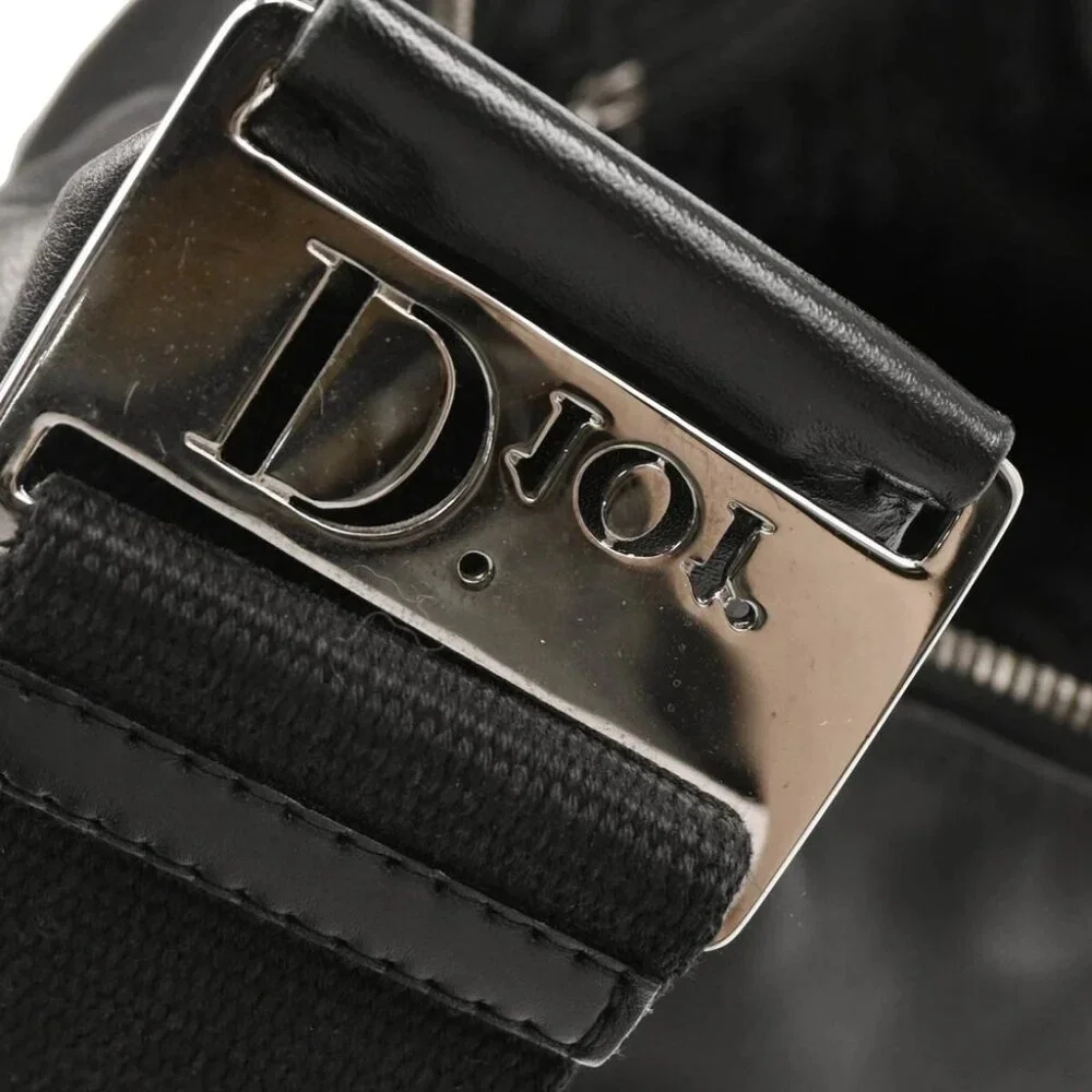 Christian Dior Black Leather Street Chic Shoulder Bag - Picture 8 of 10